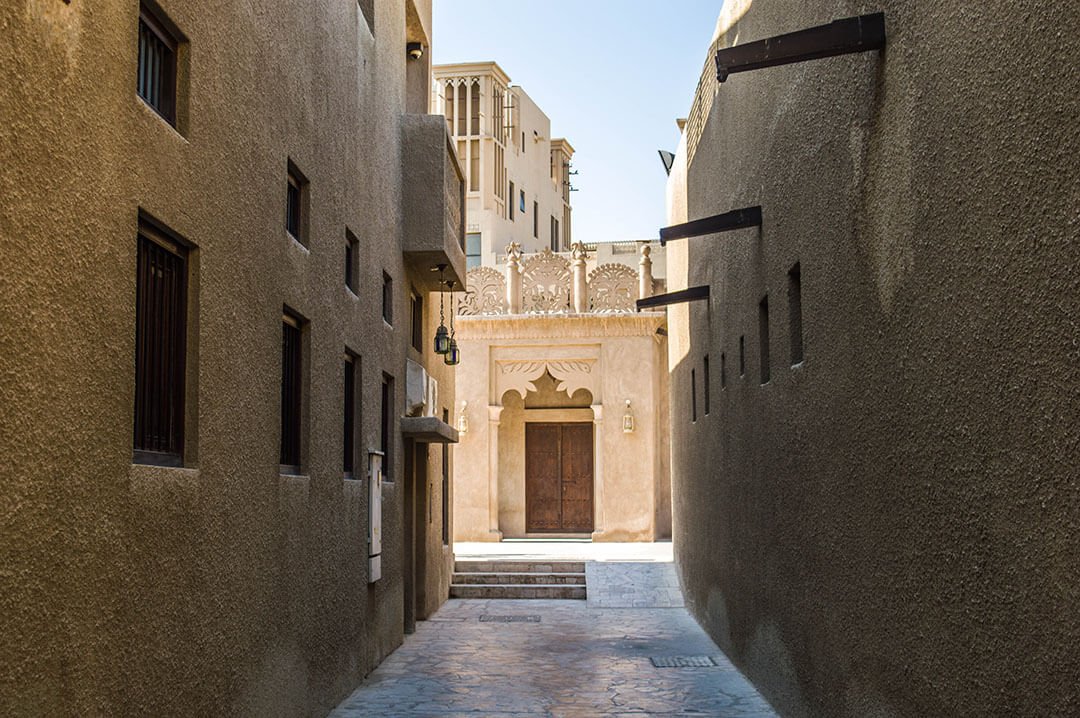 ruelle dans un quartier oriental ancien