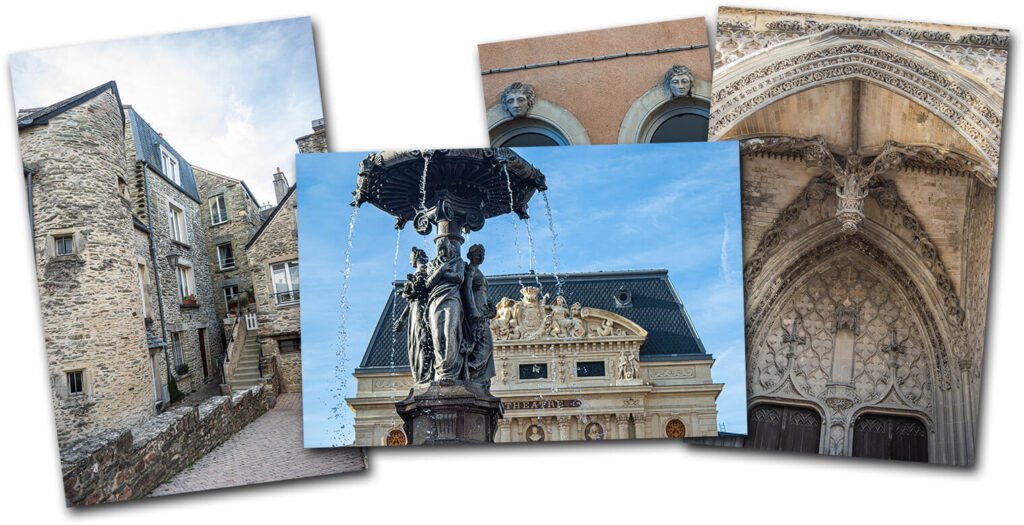 photos du centre de Cherbourg