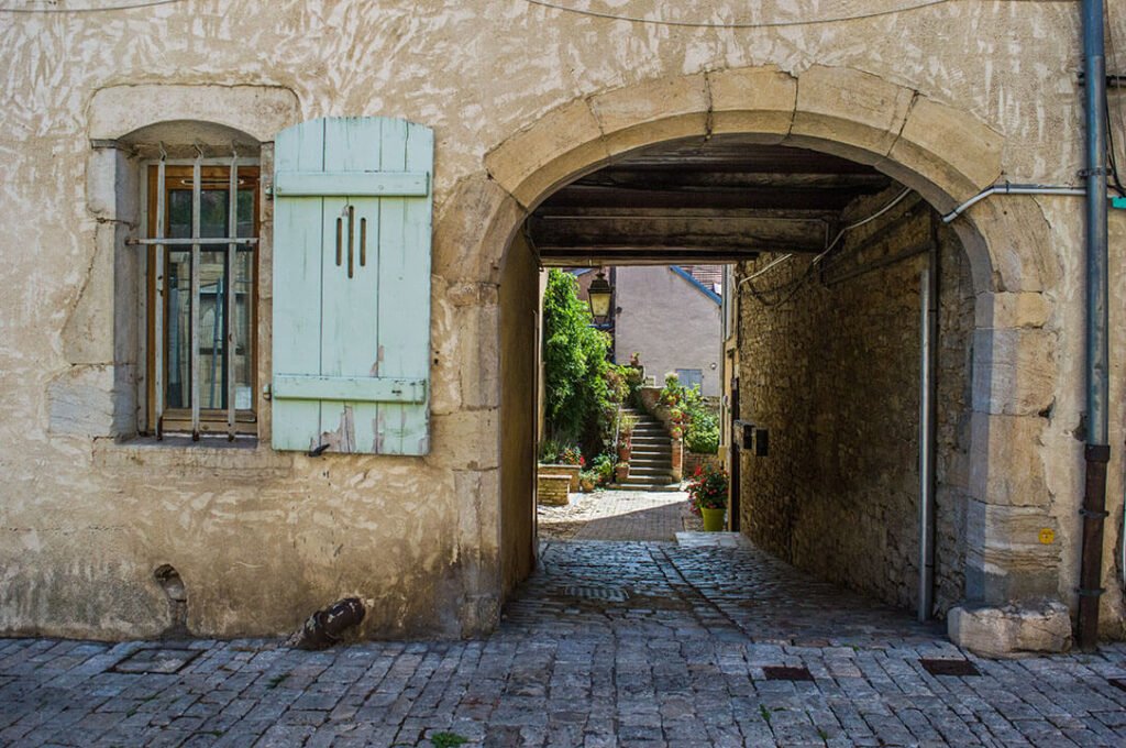 petit passage pittoresque dans le centre de Vesoul