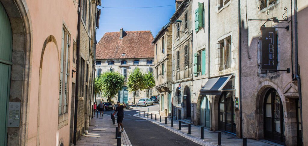 Rue du centre historique de Vesoul