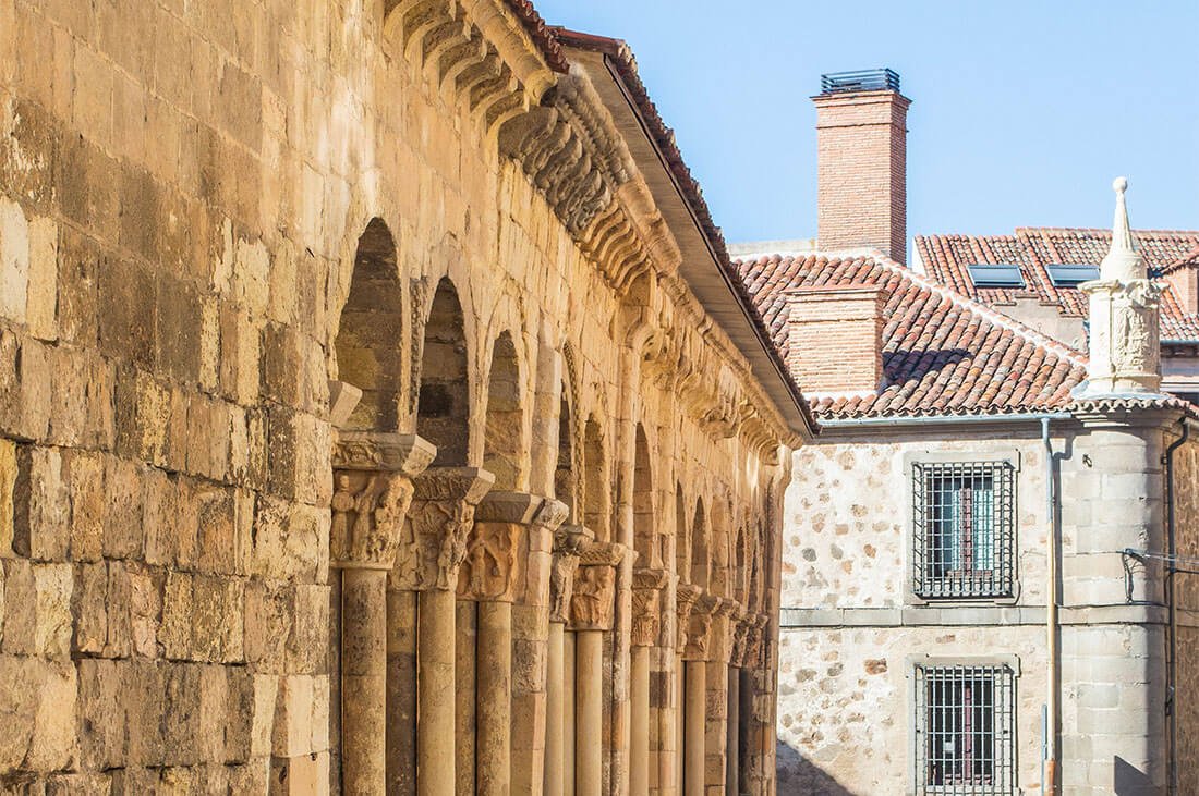 Eglise dans centre historique espagnol
