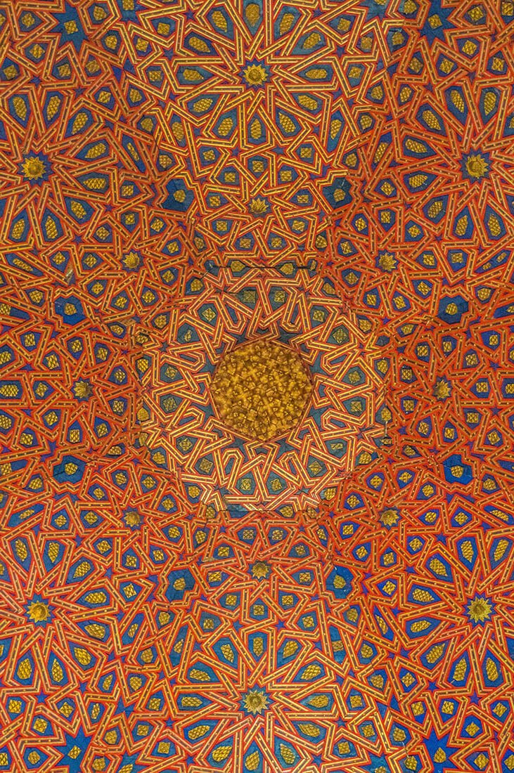 Plafond mauresque en Espagne