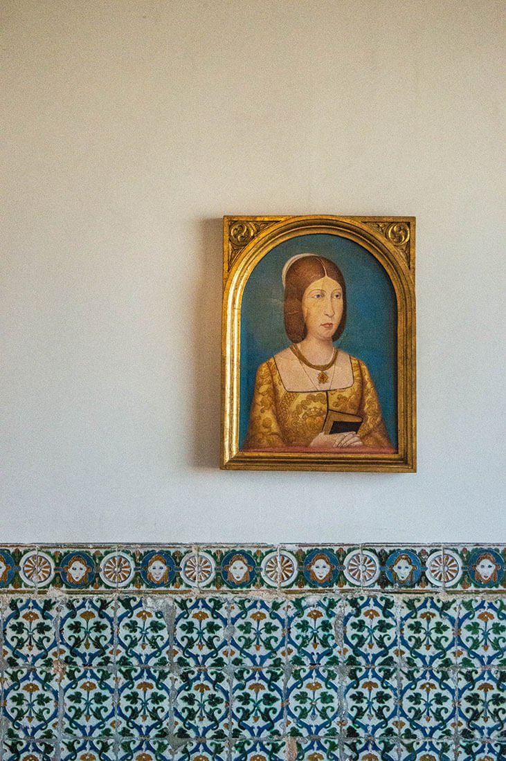 peinture dans un palais