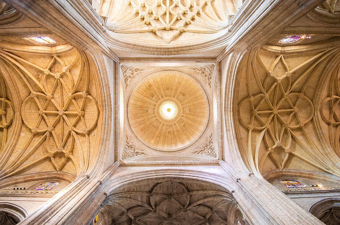 plafond d'une église espagnole