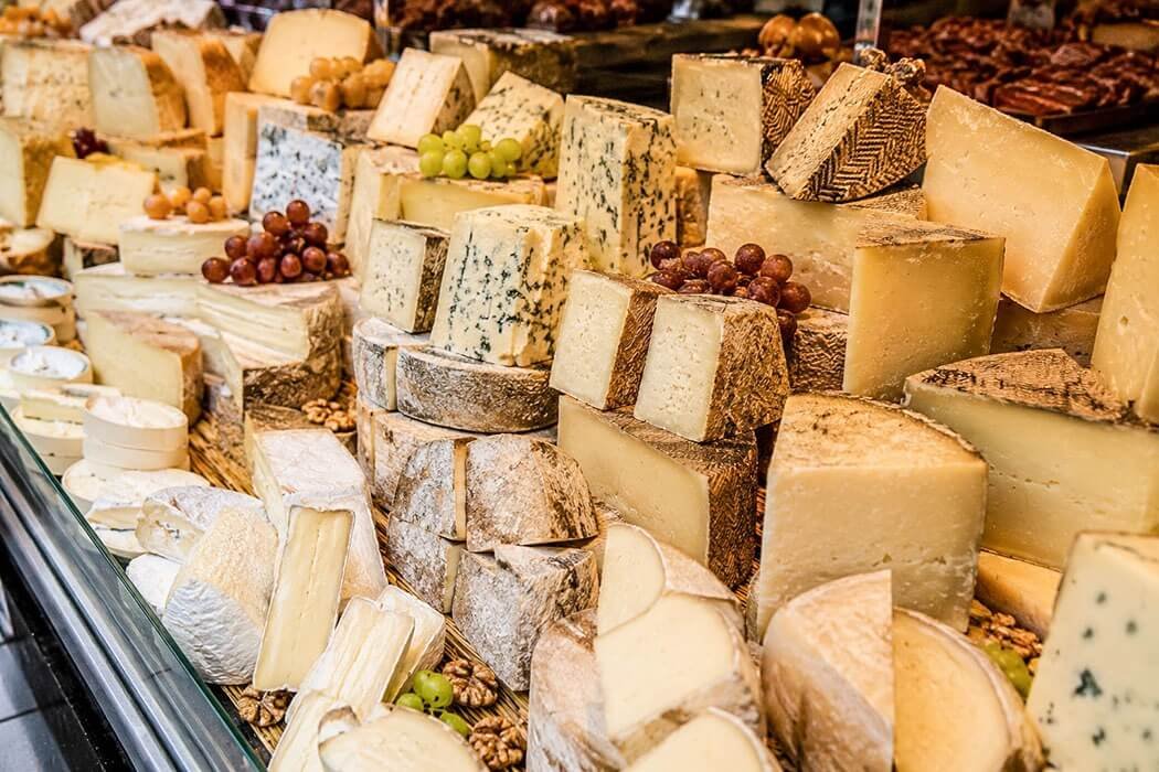 marché de fromages espagnols