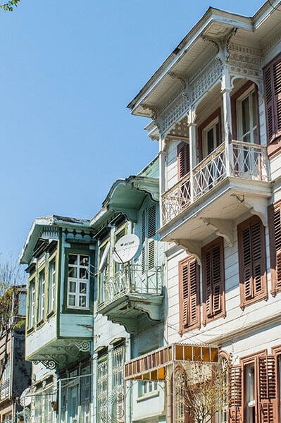 vieilles maisons en bois